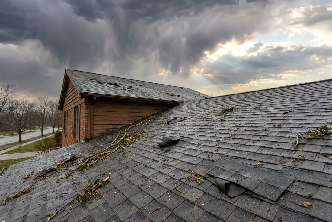 Storm and hail damage roofing